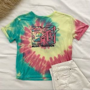 MTV | Tie Dye Vintage T-Shirt | Size Small